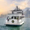 Spacious deck area on Mazayel 135 FT yacht