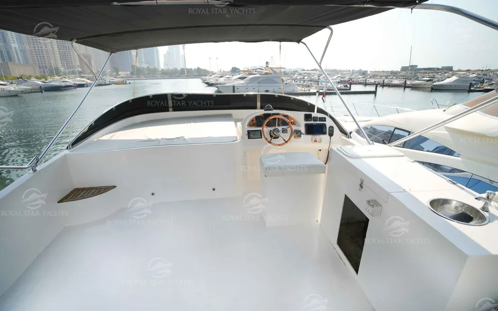 72 FT Superfly yacht with water sports equipment