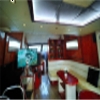 Spacious lounge with LED ceiling lights and sofa seating inside Mayyas yacht