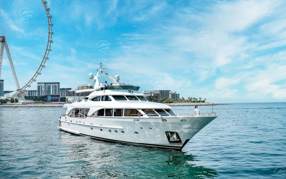 Benetti-110 Yacht Rental Dubai