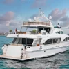 Benetti 110 Yacht sun deck with lounge seating