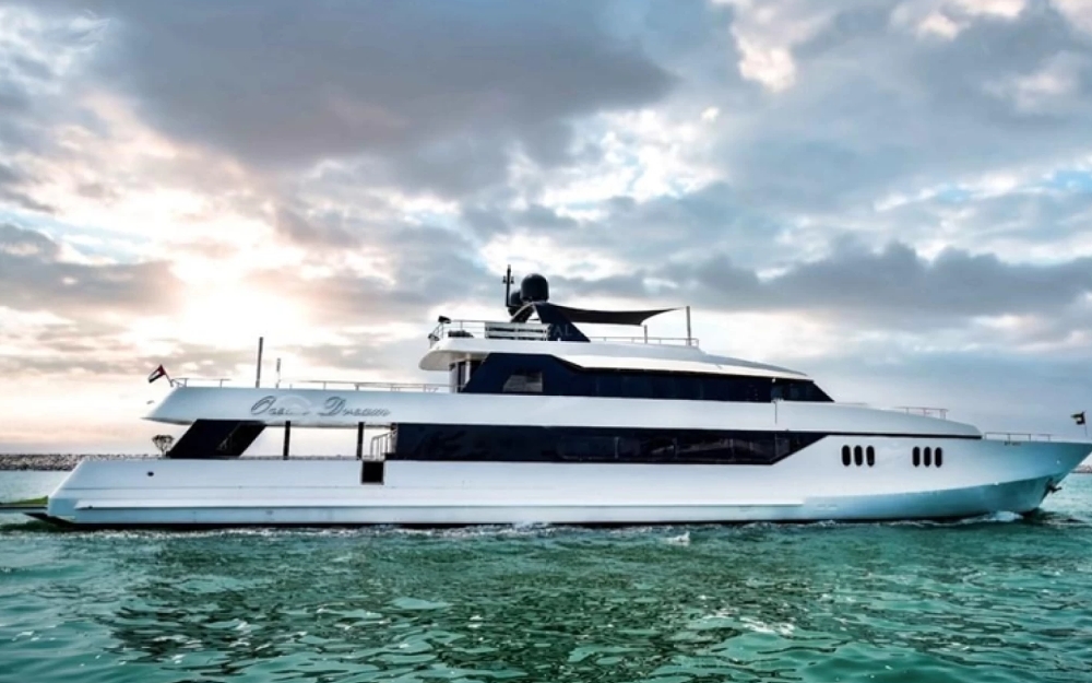 Royal Rave yacht cruising in Dubai