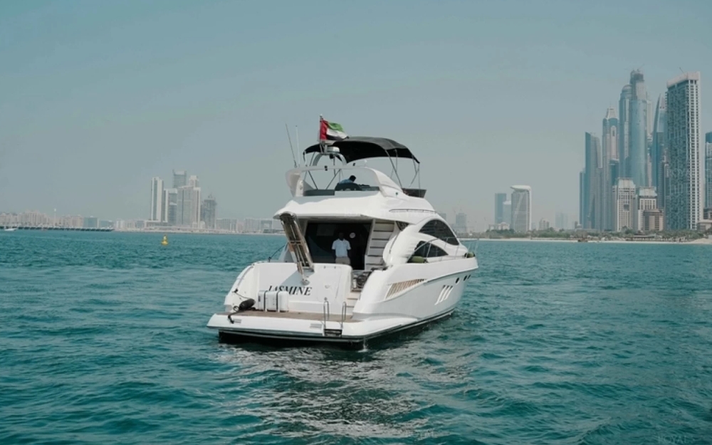 Jasmine Integrity Cruising through Dubai Marina