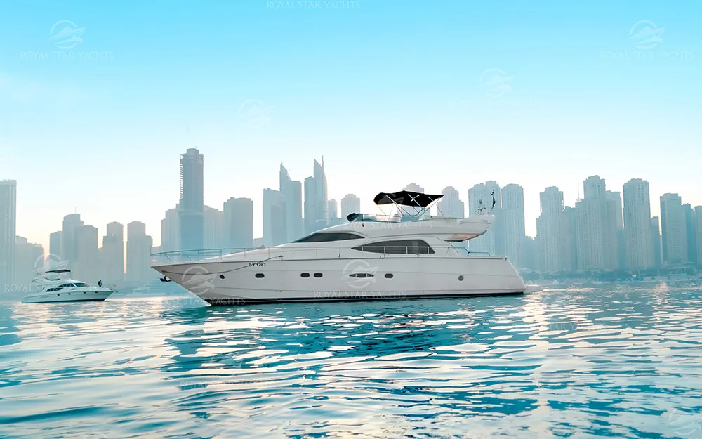 68 FT Luna cruising in Dubai