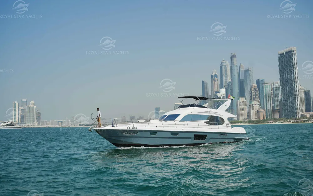72FT superfly cruising in Dubai